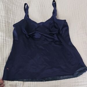 Ruby Ribbon Navy Blue Shapewear Cami